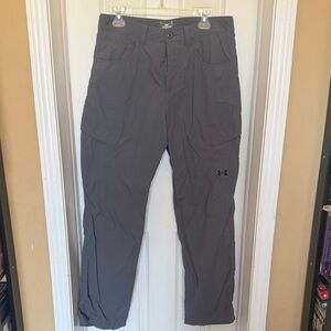 Under Armour Men's Charcoal Cargo Pants